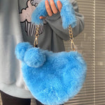 blue heart bag boogzel apparel