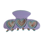 purple heart hair claw boogzel apparel
