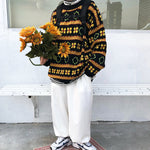 aesthetic knit pullover boogzel apparel