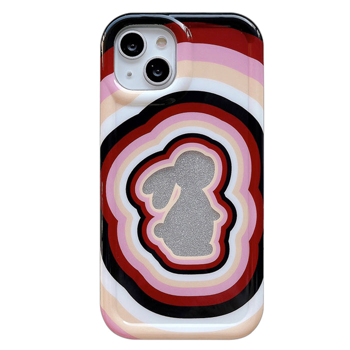 sparkle rabbit iphone case boogzel apparel
