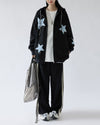 Star Patch  Zip Up Hoodie - Aesthetic Outfits - Boogzel Clothing