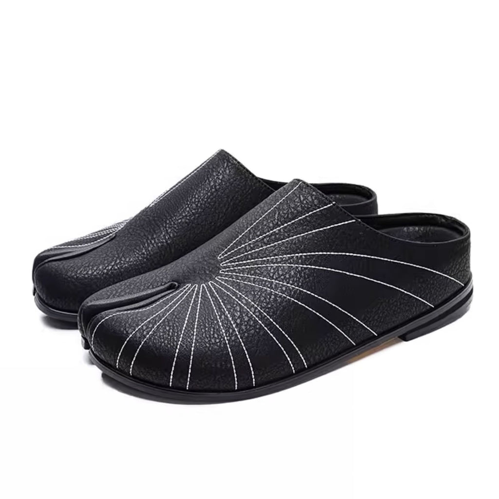 Sun-Embroidered-Tabi-Mule-Flats-split-toe-shoes-bboogzel-clothing-slippers_