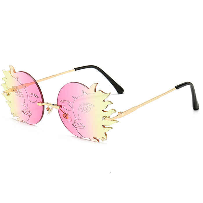 moon aesthetic sunglasses boogzel apparel
