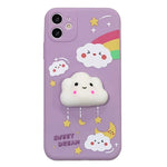 aesthetic clouds phone case boogzel apparel