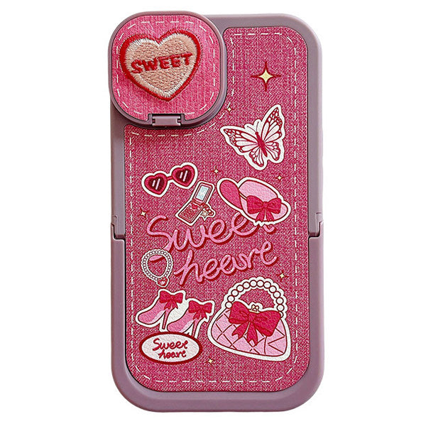 sweetheart denim iphone case boogzel apparel