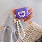 lavender heart airpods case shop