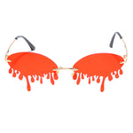 aesthetic teardrop sunglasses boogzel apparel