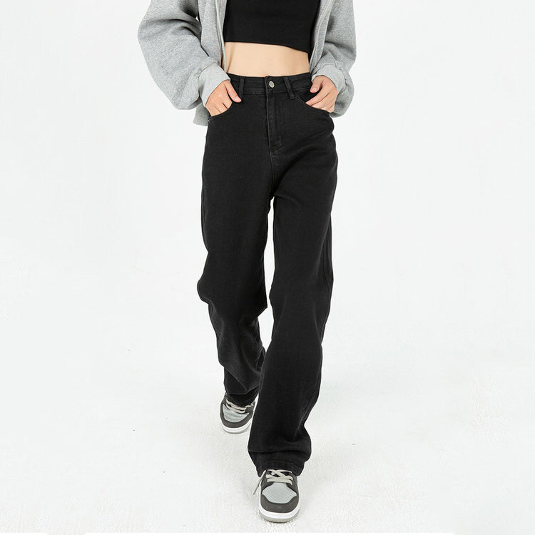 skater girl aesthetic wide jeans boogzel apparel