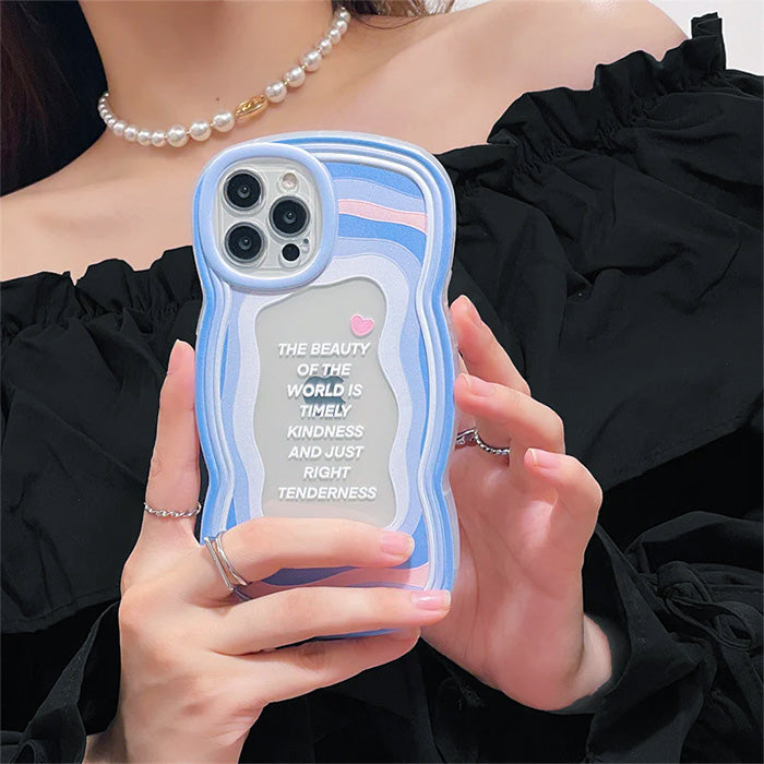 blue aesthetic iphone case boogzel apparel