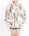 Butterfly Aesthetic Oversized Fur Jacket