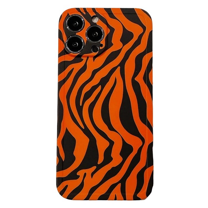 tiger pattern iphone case boogzel apparel