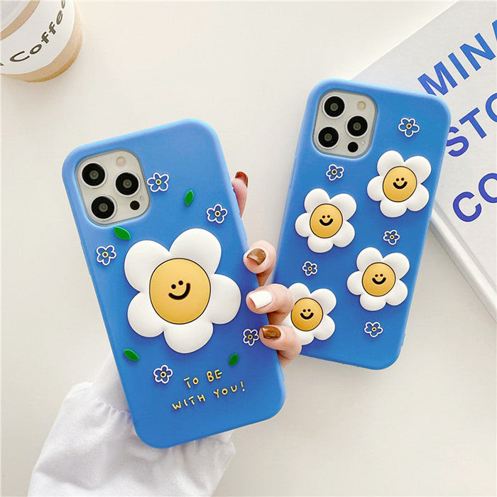 aesthetic daisy flower iphone case boogzel apparel