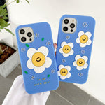 daisy blue iphone case boogzel apparel