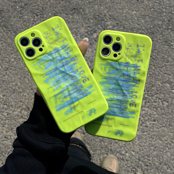 toxic green iphone case boogzel apparel