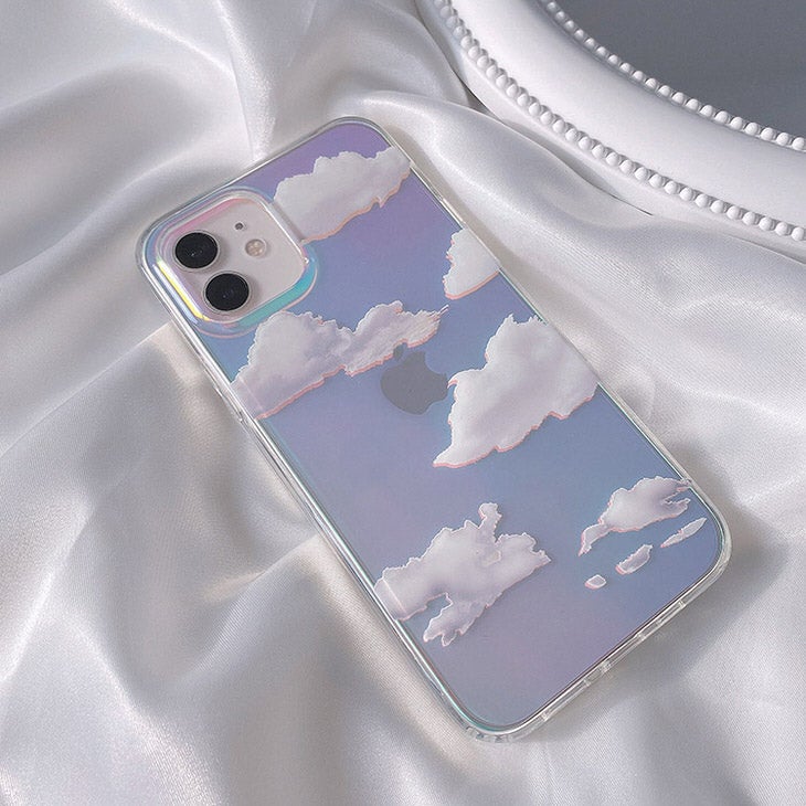 aesthetic cloud iphone case boogzel apparel