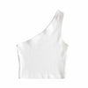 white ribbed crop top boogzel apparel
