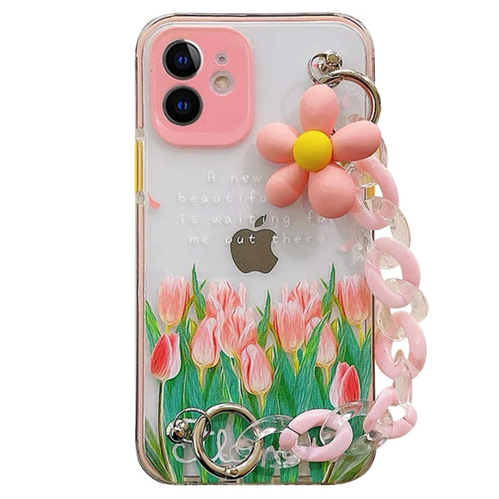 tulip chain iphone case boogzel apparel