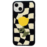 tulip checkered iphone case boogzel apparel