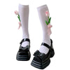 flower knee socks boogzel apparel