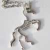 Unicorn Skeleton Pendant Necklace