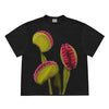 Aesthetic t-shirt with a detailed graphic of Venus Flytrap - graphic t-shirts- boogzel clothing