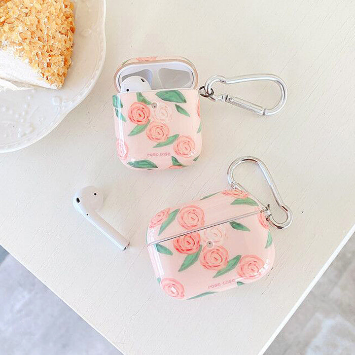 roses airpods case boogzel apparel