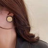 vintage aesthetic coin earrings boogzel clothing
