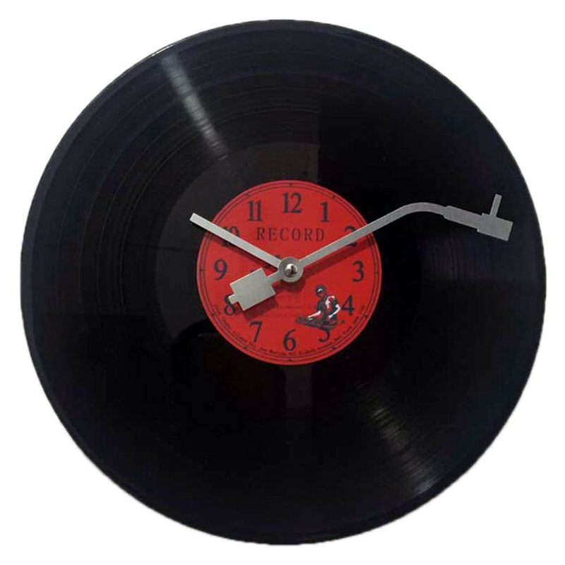 Vintage Aesthetic Vinyl Record Wall Clock
