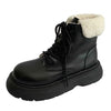 warm sheepskin ankle boots boogzel apparel