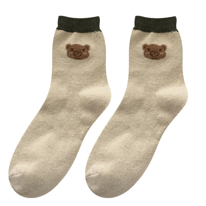 warm bear socks boogzel apparel