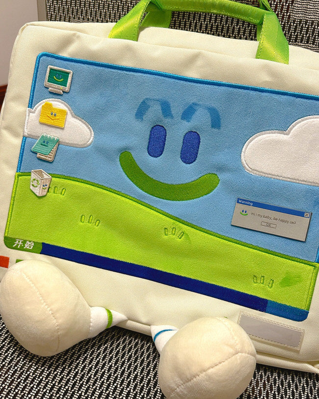 Windows XP Embroidery Handbag | Boogzel Clothing