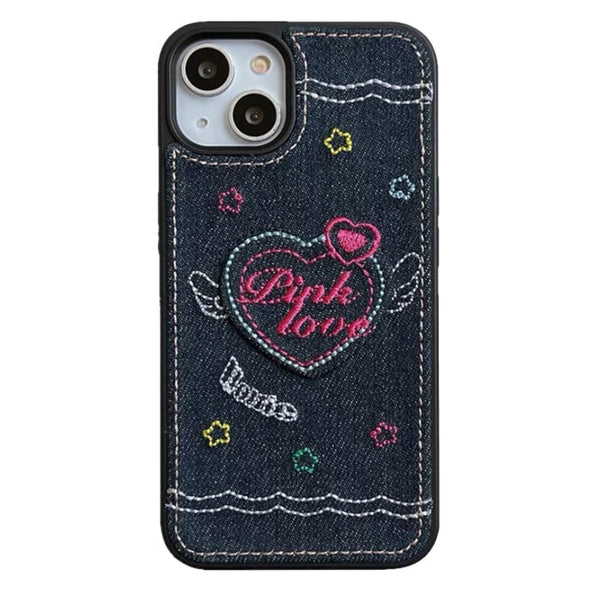 Y2K-Denim-iPhone-Case-Boogzel-
