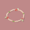 elastic beaded fruit bracelet  y2k aesthetic boogzel apparel