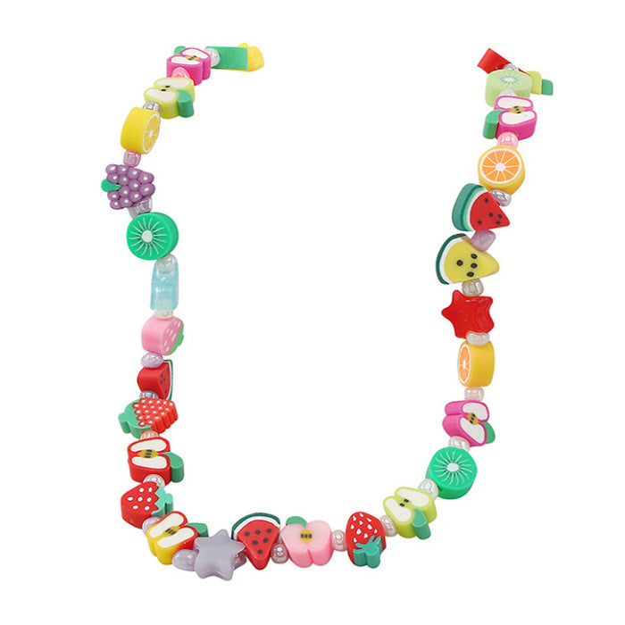 Y2K Fruits Beaded Necklace