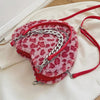 pink leopard fuzzy bag boogzel apparel
