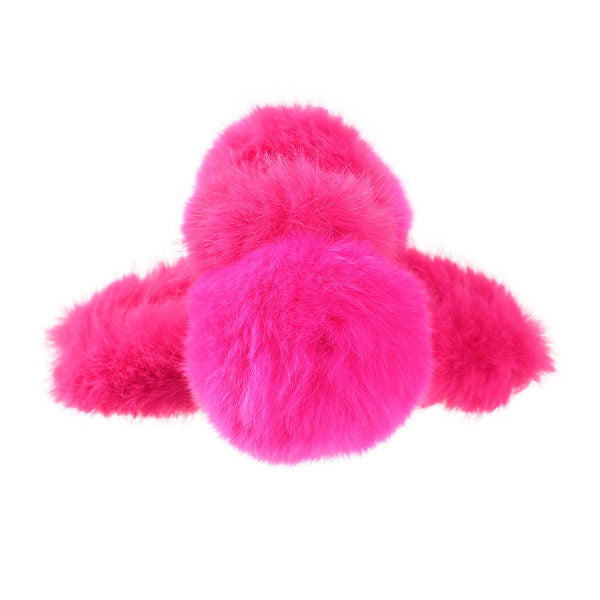 y2k pink fuzzy hair claw boogzel apparel