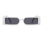 white rectangle sunglasses boogzel apparel