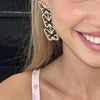 buttefly rhinestone earrings boogzel apparel