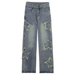 y2k star baggy jeans boogzel apparel