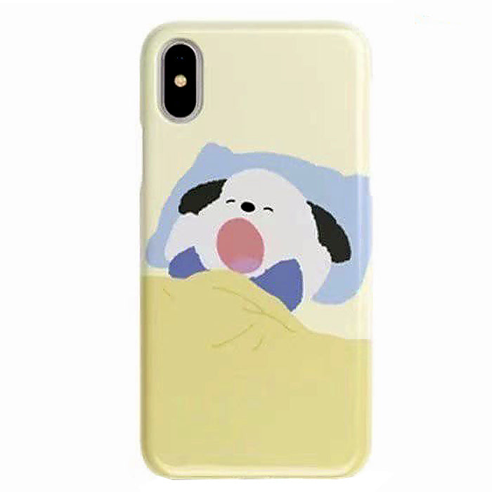 yawning dog iphone case boogzel apparel