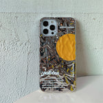 silver aesthetic iphone case boogzel apparel