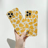 yellow pattern iphone case boogzel apparel
