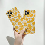yellow pattern iphone case boogzel apparel