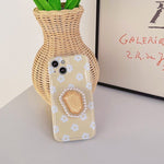 yellow daisy iphone case boogzel apparel