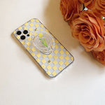 tulip checkered iphone case boogzel apparel