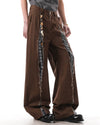 aesthetic brown baggy pants boogzel clothing