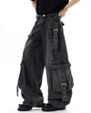 black cargo jeans boogzel clothing