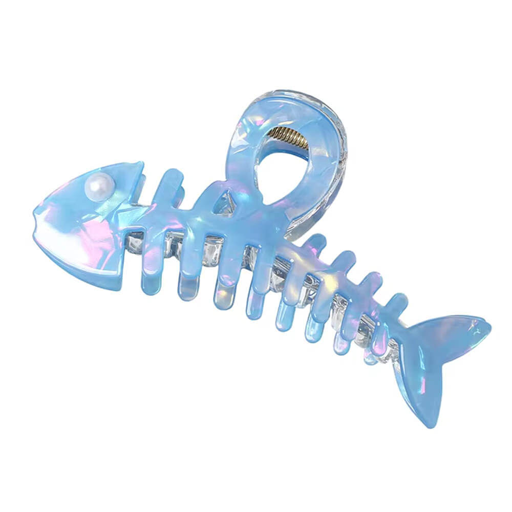 aesthetic fish bone hair claw boogzel clothing