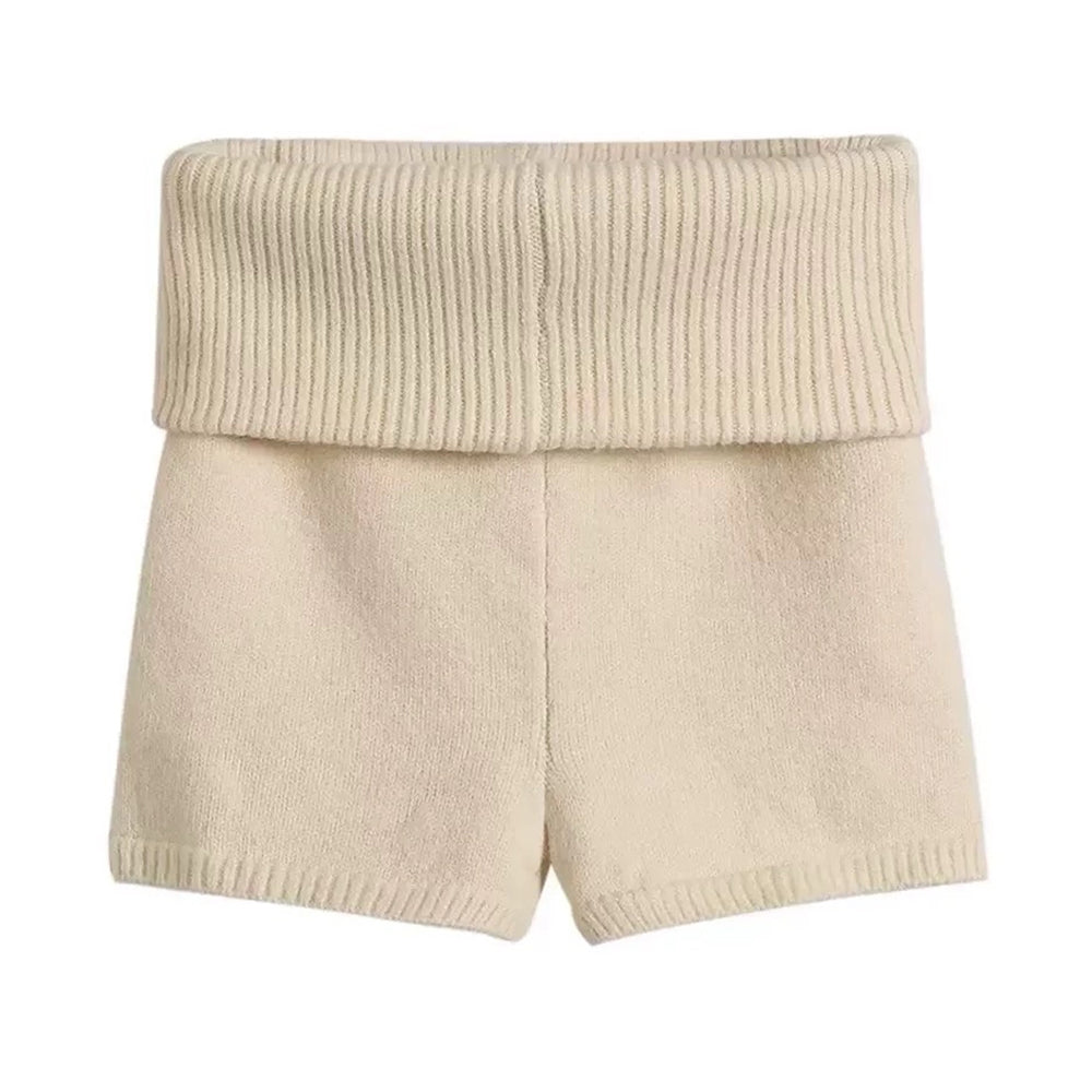 aesthetic knit shorts boogzel clothing