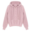 aesthetic loose knit hoodie boogzel clothing